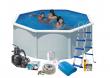 Swim & Fun Pool Basic �350 x 120 cm - Hvid
