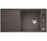 Blanco Axia III XL 6 S k�kkenvask m/sk�rebr�t - Klippegr�