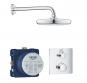 Grohe Tempesta 210 brusesystem til indbygning u/h�ndbruser - Krom