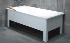 Svedbergs emaljebadekar t/hj�rne - 130 x 70