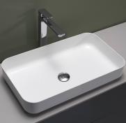 Hafa Edge Smooth 60 fritst�ende bowlevask - Uden overl�b