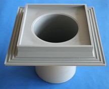 Purus flex Afl�bssk�l uden rist og ramme - �110mm