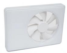 Duka Smart fan med fugt (hygrostat) og tidstyrring �100/125 mm - Hvid