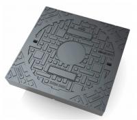 NID 600 x 280 mm karm/d�ksel u/l�s, firk., flyd., 40 t, komposit