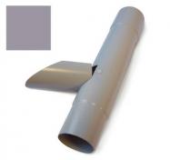 Plastmo regnvandsopsamler m/klap - 75mm - Gr�