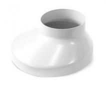 Plastmo 75 x 130 mm Br�ndkrave hvid