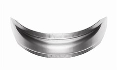 Rheinzink halv vulstring &Oslash; 87 mm, zink