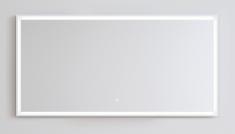 Copenhagen Bath Fan� 140 spejl m/lys, touch og anti-dug - Mat hvid