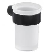 Hefe Piren tandkrus til v�g - Mat sort