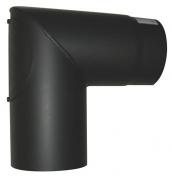 Metalbestos 200 mm 90&ordm; kn&aelig;r&oslash;r m/ renseklap