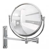 Wenko kosmetikspejl m/svingarm - Vendbar m/ 5x forst�rrelse