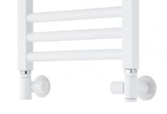 TVS 130 CR vinkelventils&aelig;t til kombidrift - hvid