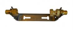 JCH Vandm�ler beslag 3/4''x1'' DN20, L=190mm. Just�rbart, med kontrollerbar kontraventil
