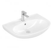 V&B O.novo 65 håndvask t/væg - 1/3 hanehuller