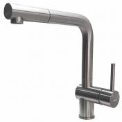 Lavabo Kubus 385 RS k�kkenarmatur m/udtr�k - Rustfrit st�l