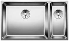 Blanco Andano 500/180-U k�kkenvask - Venstrevendt  - Rustfrit st�l