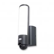 Lutec Security Elara udend�rslampe m/kamera, lyd og sensor - M�rkegr�
