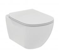 Ideal Standard Tesi Rimless+ v�gh�ngt toilet inkl/s�de m. softclose