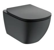 Ideal Standard Tesi v�gh�ngt toilet m/softclose s�de - Mat sort