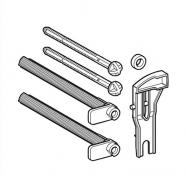 Geberit trykst�nger og afstandsbolte Delta UP100