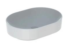 Geberit Variform 55 ellipse fritst�ende bowlevask - Uden overl�b