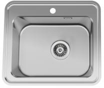 Outlet - Intra Eligo manual EL58-M k�kkenvask - Rustfrit st�l - 1 stk. tilbage