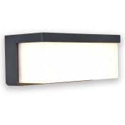 Lutec Solar Zelna udendørslampe til væg - Mørkegrå