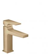 Hansgrohe Metropol 110 armatur m/push-open bundventil - B�rstet bronze
