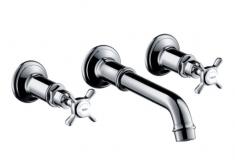 AXOR Montreux 3-huls h�ndvaskarmatur til indbygning - Krom