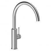 Damixa Iris køkkenarmatur m/C-tud, koldstart og svingtud - Krom