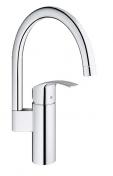 Grohe Eurosmart New k�kkenarmatur m/h�j tud - Krom
