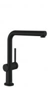 Hansgrohe Talis M54 k�kkenarmatur m/L-tud, udtr�k og Eco - Mat sort