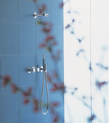 Vola 2471-081 Armatur m/hovedbruser og h�ndbruser - Krom