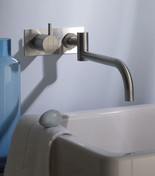 Vola 132 h�ndvaskbatteri m/svingtud - Krom