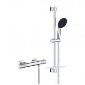 Grohe Precision Feel komplet brusesystem m/termostat og h�ndbruser