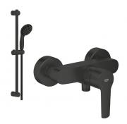 Grohe Start komplet brusesystem m/Vitalio h�ndbruser - Mat sort