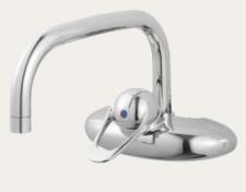 FM Mattsson 9000e k�kkenarmatur til v�g - Studs op - Uden tud