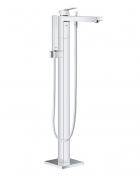 Grohe Eurocube fritst�ende badekararmatur - Krom