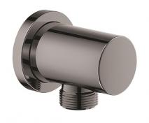 Grohe tilslutningsb&oslash;jning til bruseslange - Poleret hard graphite