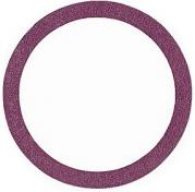 Fiberringspakning , r�d, passer til 1 1/4