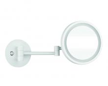 Kriss Athena makeupspejl t/v&aelig;g &Oslash;20 m. 5x forst&oslash;rrelse og lys - Hvid