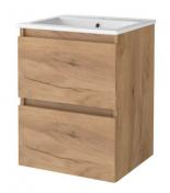 Sanibell Basicline møbelsæt 50 m/integrerede greb - Whiskey eg