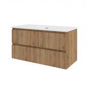 Sanibell Proline 100 møbelsæt m/lameller og 2 skuffer - Urban eg