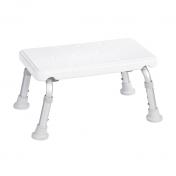 Ridder Assistent fodskammel - H�jdejusterbar - Hvid