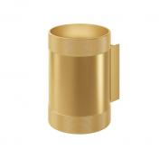 Cass�e Aura v�glampe m/crystal cut - B�rstet messing