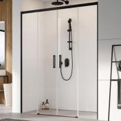 Strømberg Slide 32 skydedør nicheløsning 1400mm – Mat sort