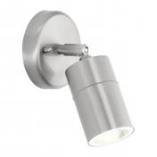 Eglo Stockholm 1 udend�rslampe til v�g - Rustfrit st�l