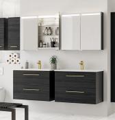 Dansani Mido+ 80 m�bels�t m/Amber m�belvask - Sort struktur