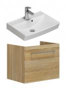 Dansani Mido+ 50 m�bels�t m/Cappella blank vask - Varm eg