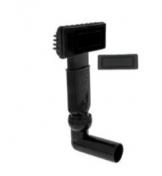 SKANITEK firkantet overl&oslash;b - Sort mat